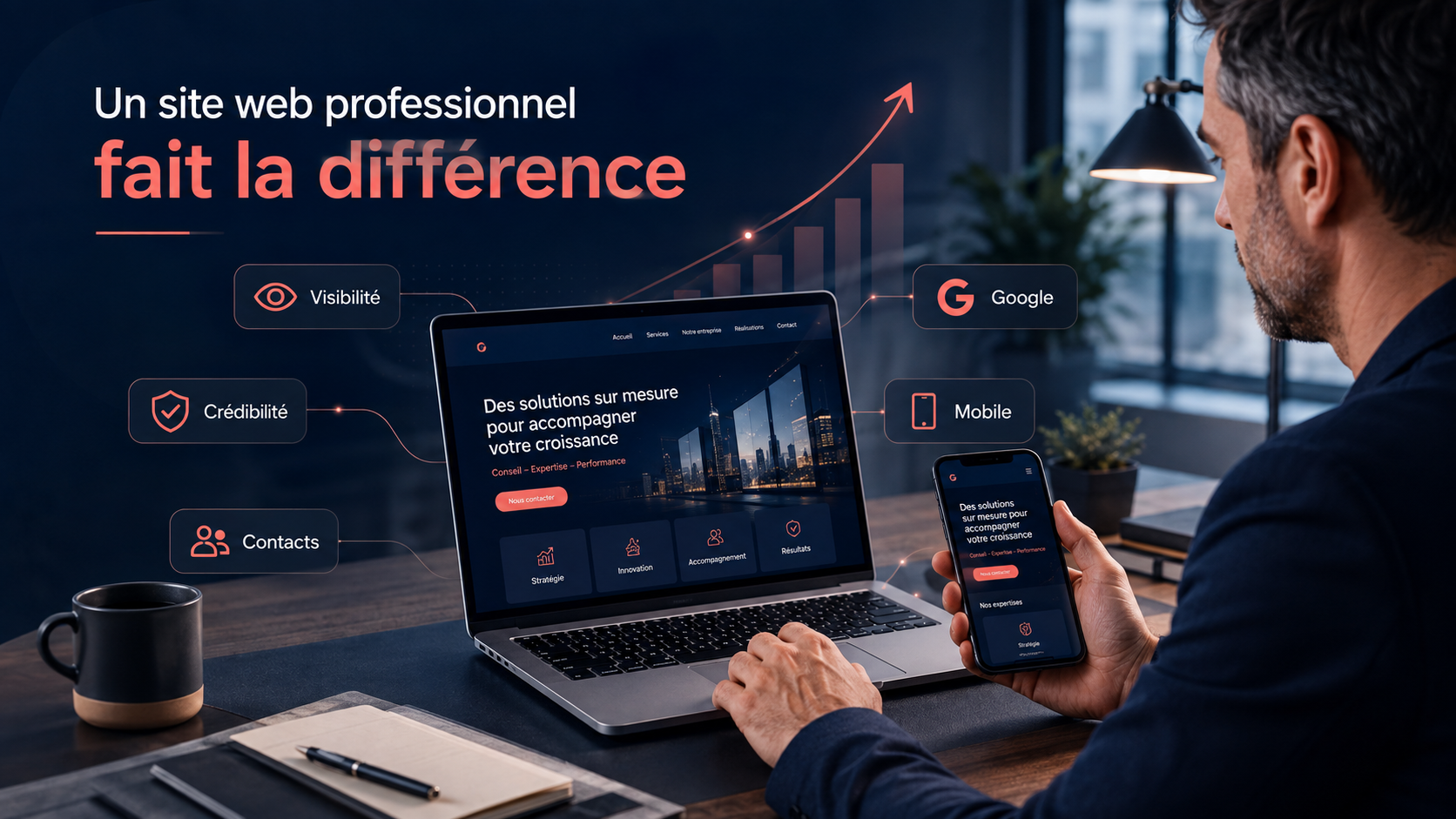 Pourquoi un site web professionnel est devenu indispensable pour une PME ?