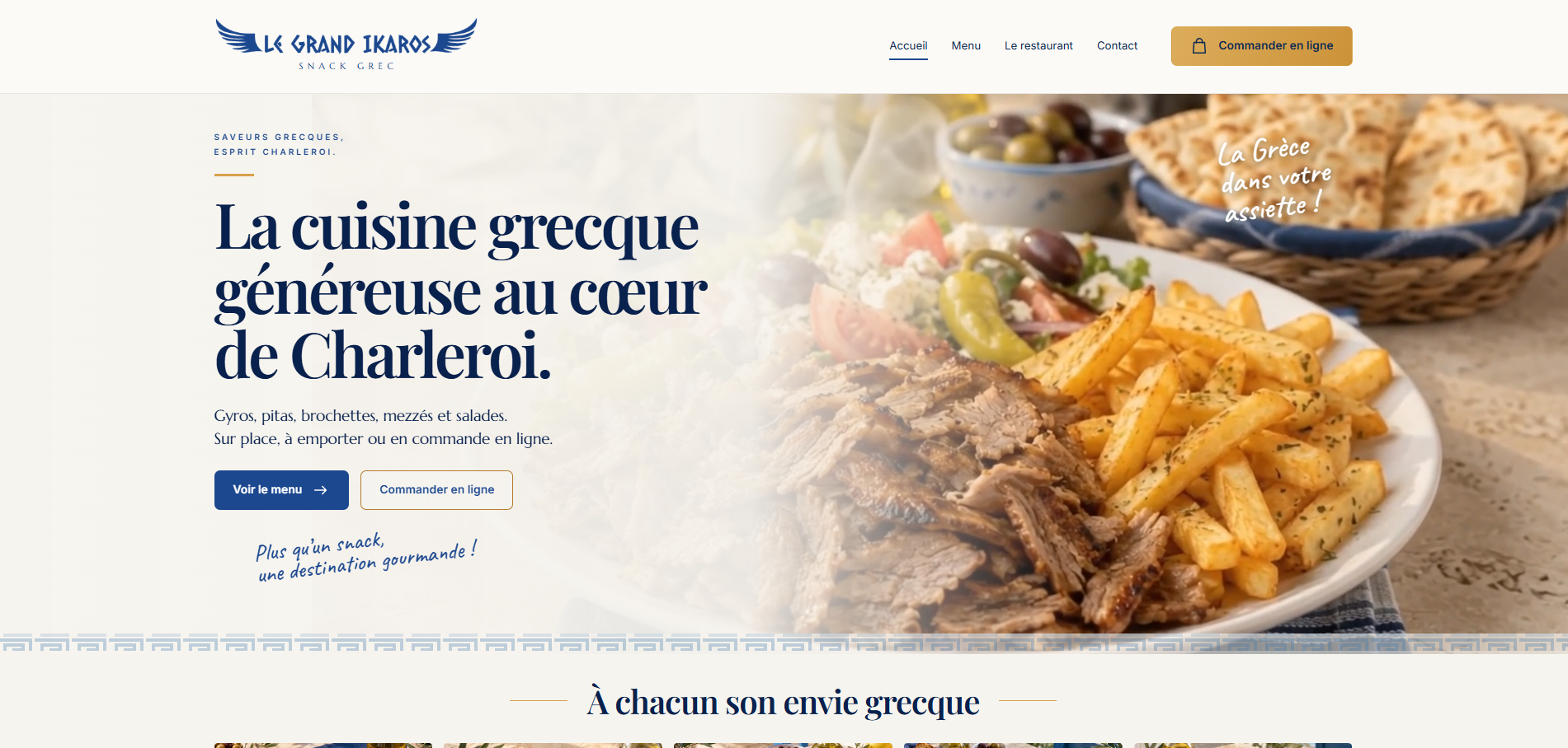 Création du site du Grand Ikaros à Charleroi